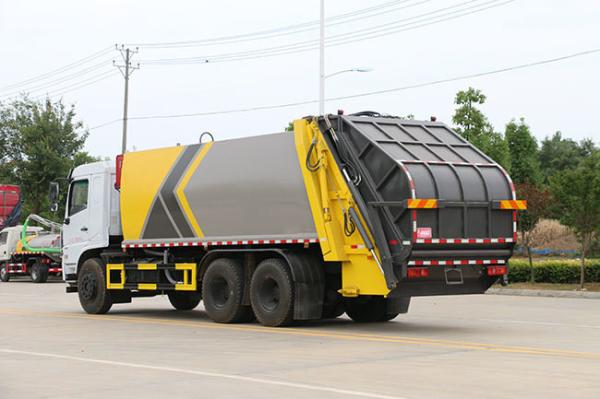 Rear Loading Compression Type Euro 3 Garbage Compactor Truck for Sale in Philippines