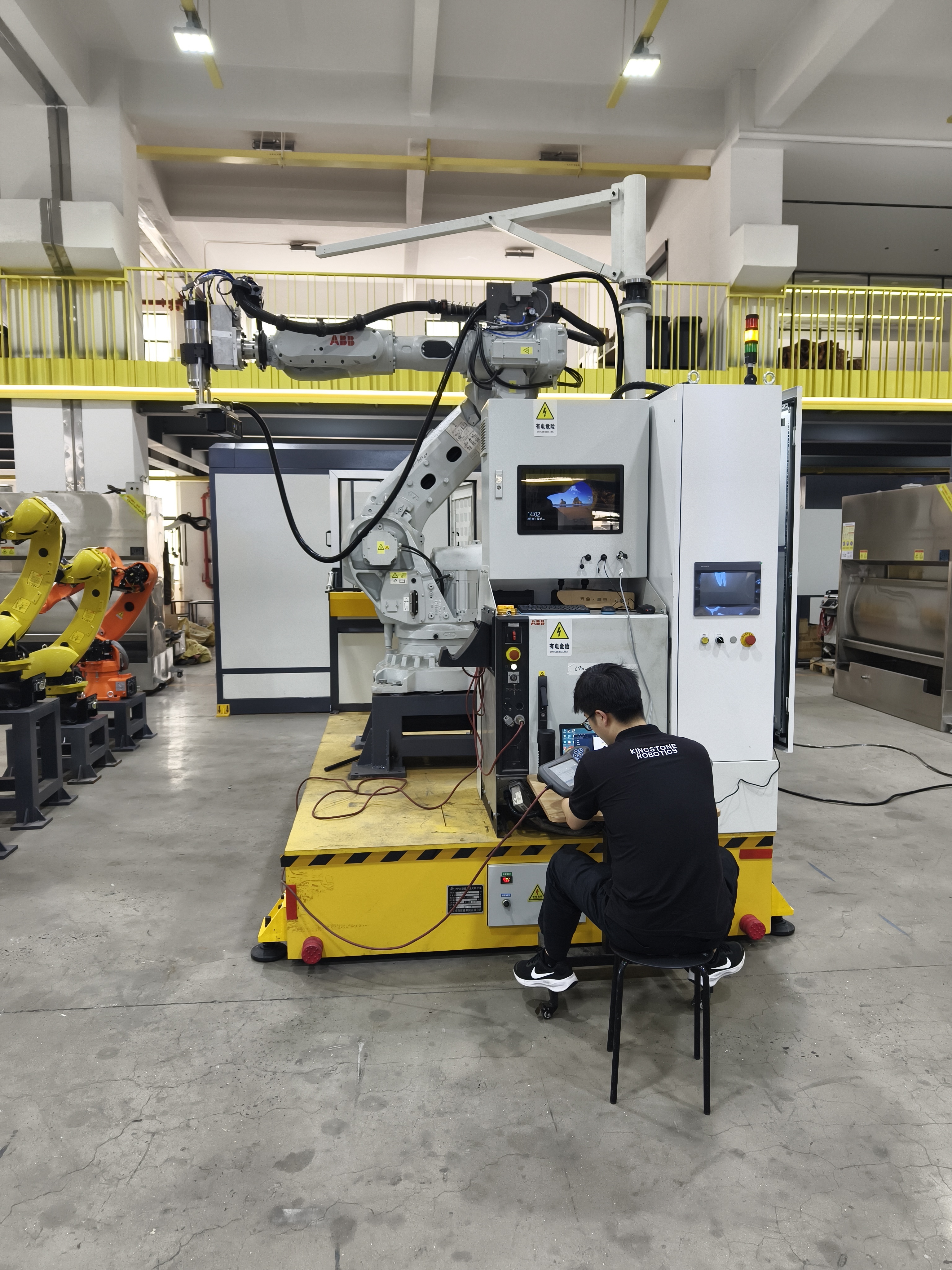 Robotic Grinding Machine