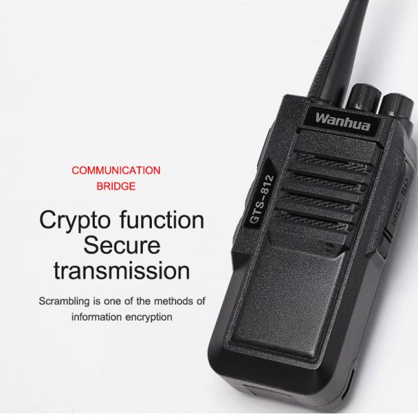 GTS812 Walkie-Talkie Long Distance Communication Lightweight Design 2-15km Range 210g