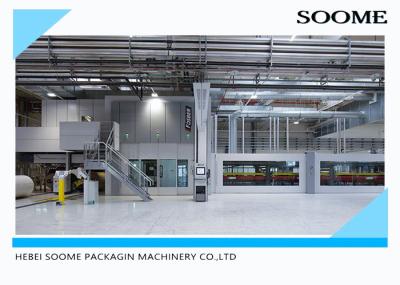 High Speed Corrugated Cardboard Production Line 5 Layer Paperboard Making Machine