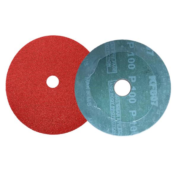 Metal 125mm Fiber Disc for Wood and Stone Grit 40 -120 / Customized Surface Grinding