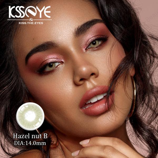 Natural Color Contacts Eye Lens Colour Contact Lens For Dark Skin