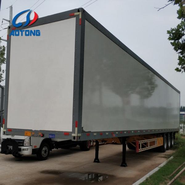 Box Cargo Transport Van Container Type Semi Trailers