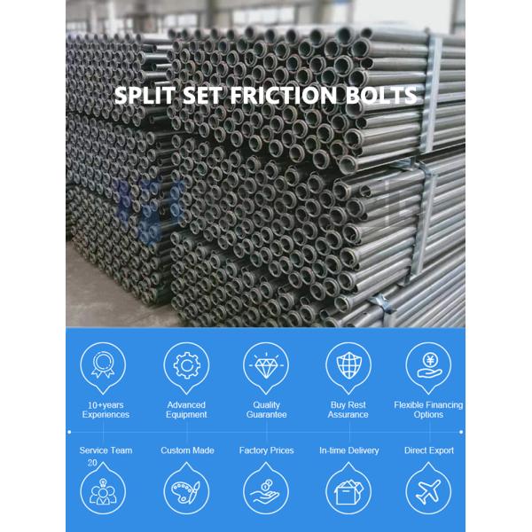 43mm 46mm Friction Stabilizer Bolt Wedge Seam Wall Penetration Pipe Friction Anchor Bolts