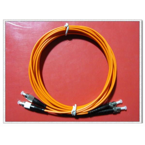 Fiber Optic Patch Cord FC To ST Multimode Duplex In Industrial