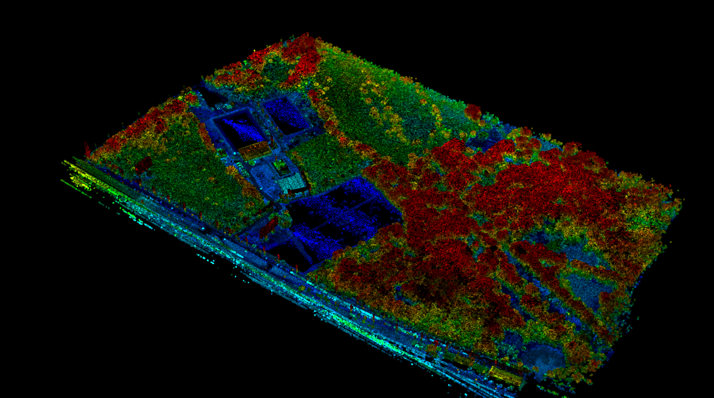 БПЛА Lidar Mapping Geosun GS-130X AGL 120 м Встроенная 26-мегапиксельная RGB-камера Сильное проникновение Линия электропередач Лесная съемка