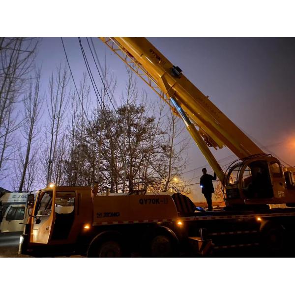 Used xcmg QY70K truck crane, used truck crane qy70k, used xcmg truck crane qy70k