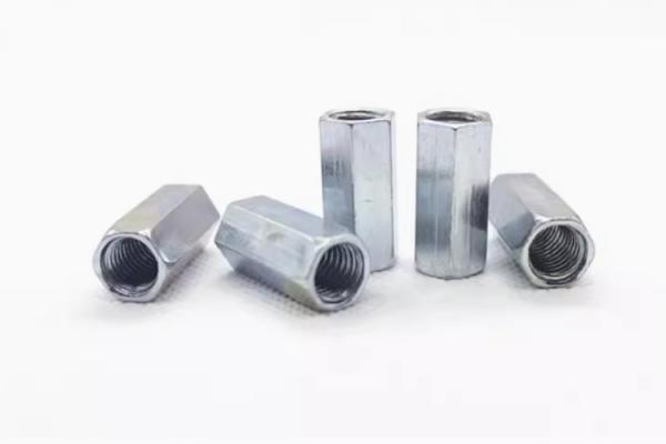 M8 M10 Aço de carbono Galvanizado Hexagon Nuts extensas Classe 8.8 Grau 8.8 Zinco revestido