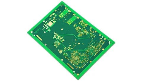 マットの緑電気堅いPCB板ENIG 2u」12の層2.2mm