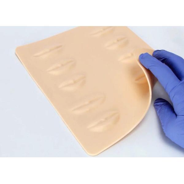 Permanent Makeup Tattoo Practice Skin , Beige Color 3D Lip Practice Skin