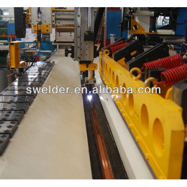 Máquina de soldadura de depósito de agua de acero inoxidable Max 500A Equipo de soldador longitudinal automático