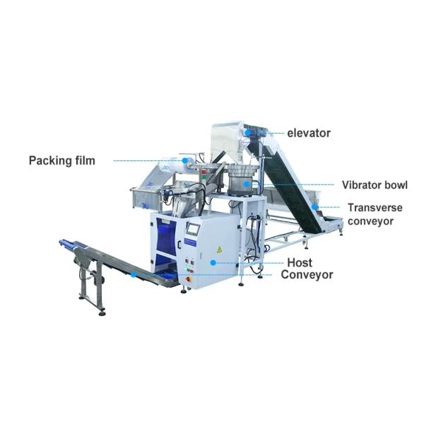 Weighing Supplement Furniture Parts Screw Nuts Bolt Toy Pack Metal Spare Packaging Machine