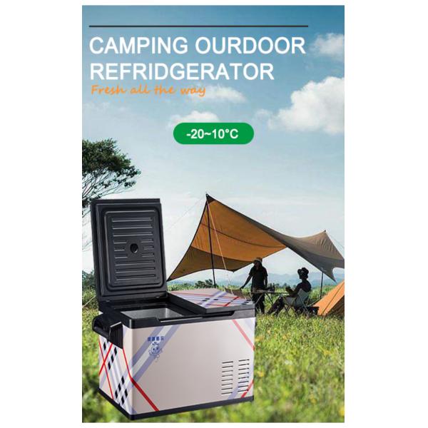 Compresseur de réfrigérateur portable pour les voyages et le camping 45 Go réfrigérateur de voiture 17 kg