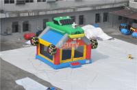 Commercial Giant Bouncy Castle Funny Construction Car / Truck Inflatable Bounce House