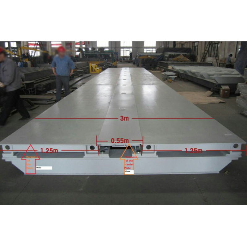 Robust 100 Ton Mettler Toledo Truck Scale Weighbridge For Manufacturing And Logistics