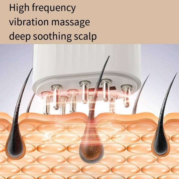 USB Recharge Electric Scalp Massager with Hair Growth Serum Tct221228e004c Safety Standard