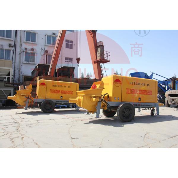 Износоустойчивый электрический тип подъема конкретного насоса ряд резкого падения бетона 120 до 230мм