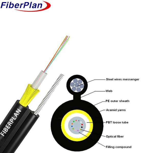Figure 8 GYXTC8Y à haute résistance avec fil d'aramide