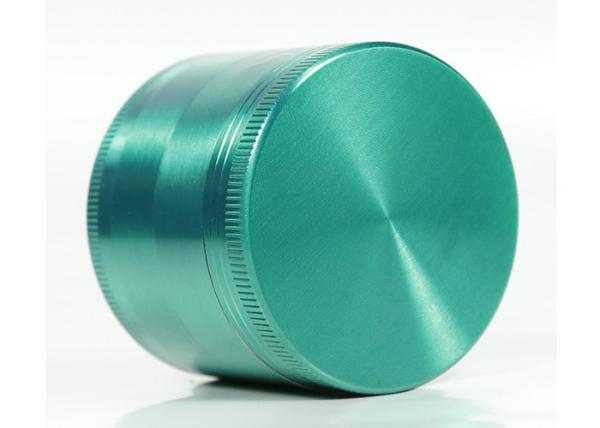 Herb Grinder Metal Zinc Alloy Tobacco Herbal Grinders 4 Layers 40 50 55 63mm Diameter 6 colors