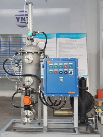 Шабер цилиндра нержавеющей стали/автоматический вертикальный сосуд фильтра щетки