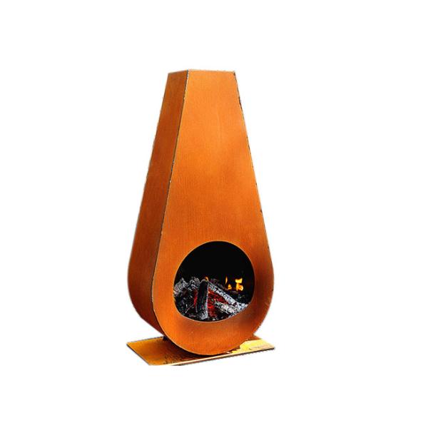 Яма огня Кортен особенности Тумблер стальная для на открытом воздухе высоты украшения 80км