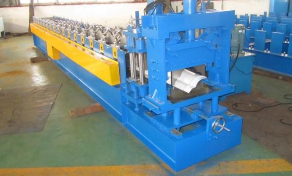Prepainted Steel Roof Ridge Sheet Roll Forming Machine Fully Automatic Control