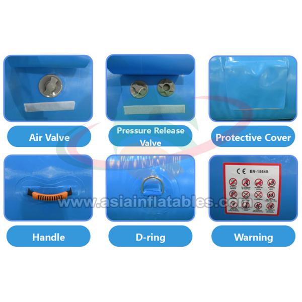 Жара - загерметизировал брезент 0.9mm плавая раздувной остров