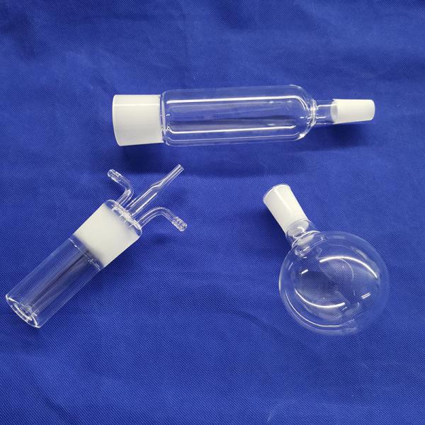 10 - chaleira da reação do fogo de quartzo do tubo de vidro do centrifugador do óleo 100ml para o laboratório