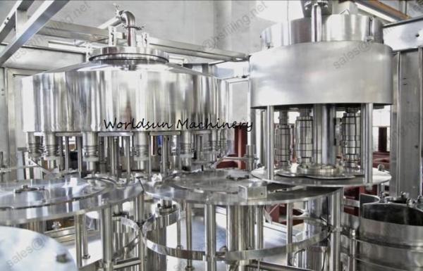 12000 bph 15000 Bottles/Hour Beverage Filling Machine stainless steel