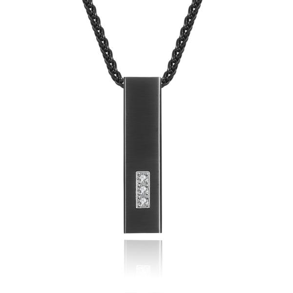 Moda Joyería Encanto Collar Diseño Cruce de acero inoxidable Collar de cadena de collar para hombres mujeres 22-24 pulgadas