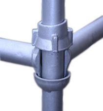 Lightweight Q235 steel Cup Lock Scaffolding with 48.3mm O.D. tube
