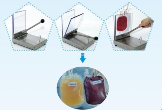CenLee High Quality Manual Plasma Separator Portable Stainless Steel Separator Blood Plasma Extractor
