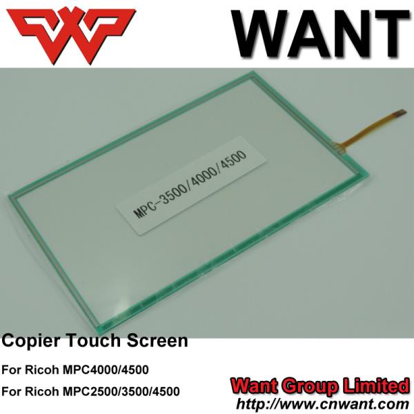 Copier Touch Panel MPC4000 MPC4500 Copier Touch Screen MPC5000 MPC6000 compatible For Ricoh Aficio