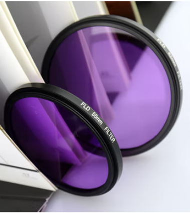 Multi Layer Nano Coating Camera Lens Filters Screw in FLD Camera Filter To Filter Green And Blue Light
