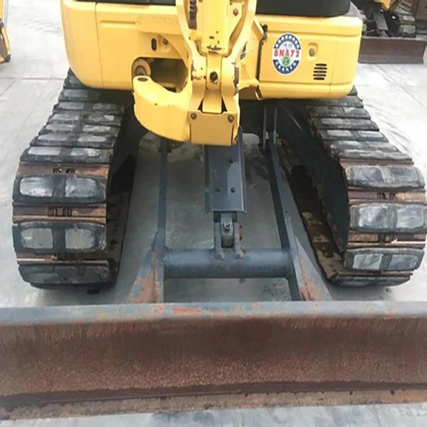 Well-maintained used mini komatsu pc40 excavator opened cabin pc 40 4 ton small digger for sale pc40mr