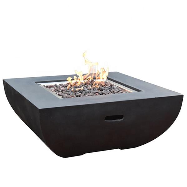 Patio 3mm Propane Gas Fire Pit Weathering Steel Fire Pit wear resistance
