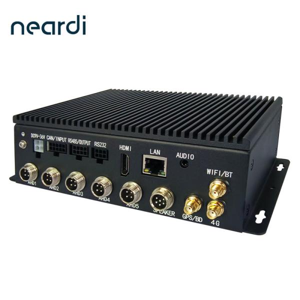 Custom EMMC 5.1 Vehicle Embedded Box PC Fanless Computer 8nm CPU 8K VPU