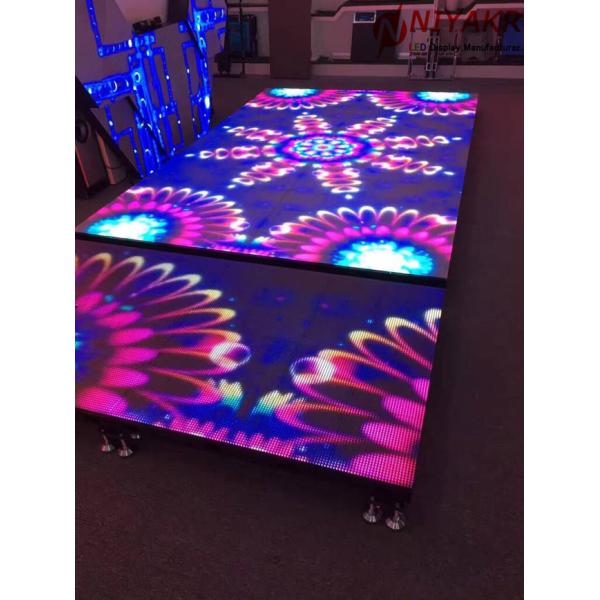 Крытые взаимодействующие Ниц полного цвета 1200 РГБ экрана СИД пола П5.95