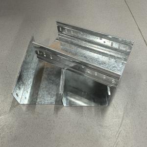 Wall Mounted Cable Tray With Silver Finish Manufacture For Electrical Wiring
