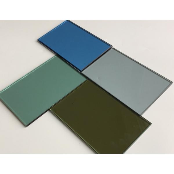 2 мм - 8 мм низко-E окрашенное отражающее стекло для здания / автомобиля / автомобиля / стены занавески солнечная комната