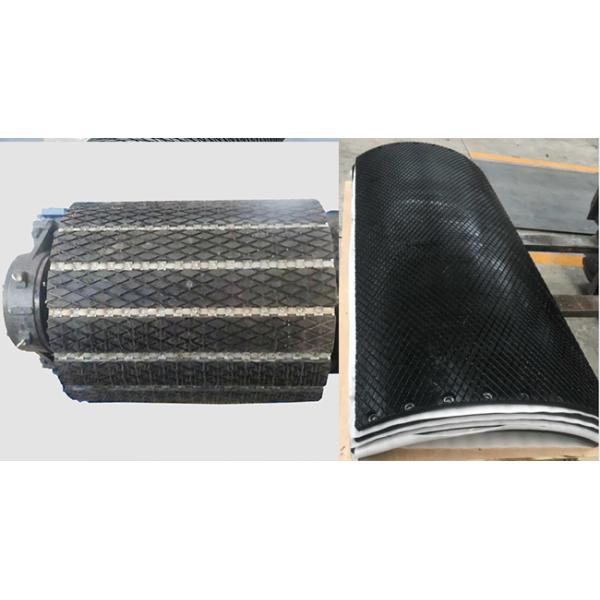 Wear Resistant Ceramic Pulley Lagging Lining Conveyor Drum Lagging