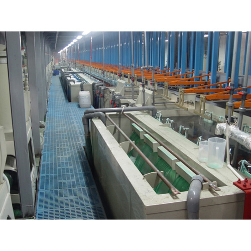 Automatic Rotary Vertical Plating Line for High Volume Electroplating