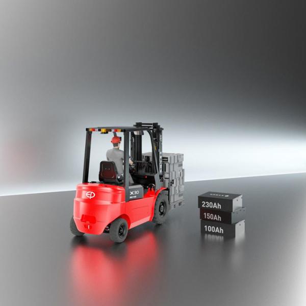 2.5T 3T 3.2T Electric Forklift Price Li-Ion Counterbalance Warehouse Forklift Trucks