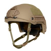 NIJ Nivel IIIA Casco balístico táctico negro antibacteriano con protección antibalas