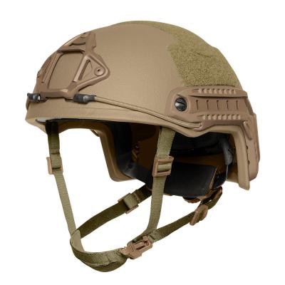 NIJ Level IIIA Anti Bacterial Black Tactical Ballistic Helmet With Bulletproof Protection