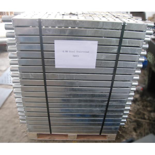 Hot Galvanize / Zinc Plated Metal Step Treads Stair Steep Covers For Scaffold Ladde