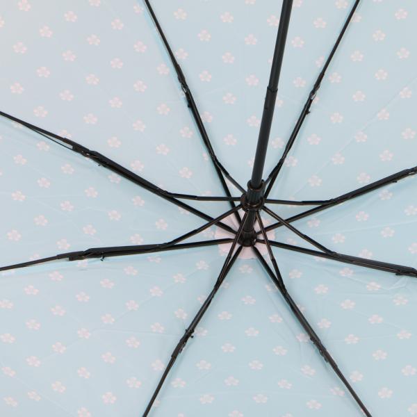 Compact UV Three Fold Umbrella Windproof For Advertising Black Metal Shaft