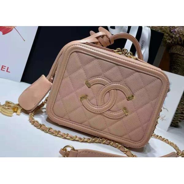 Caviar Skin Womens Luxury Handbag , 17cm Cowhide Shoulder Bag