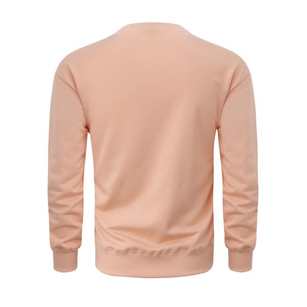 XMAMLON 320G Men's Polyester / Cotton Sweatshirt for Men Collarless Crewneck hoddies
