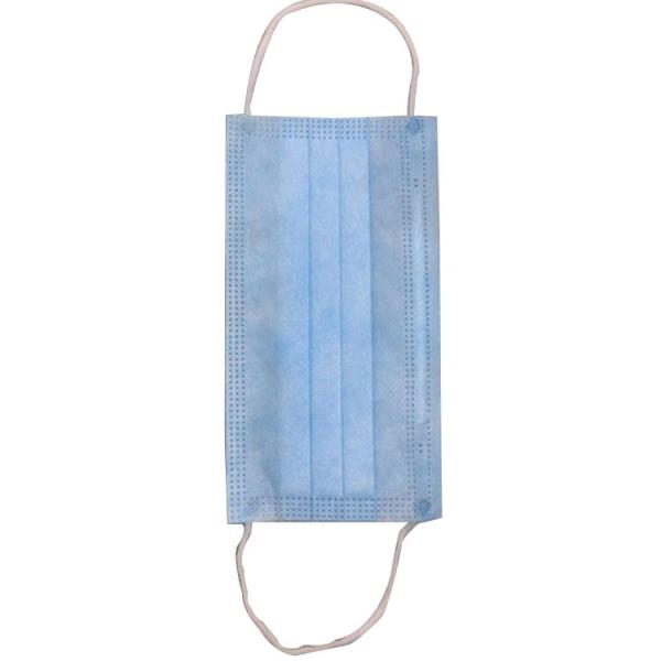 3 Ply Disposable Earloop Face Mask / Disposable Pollution Mask Non Woven